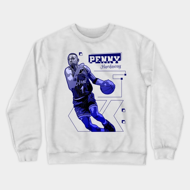 Penny Hardaway | 1 Crewneck Sweatshirt by Aloenalone